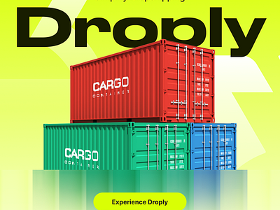 Shipping Container Monitoring System branding container delivery design logistics marketing materials shipping ui