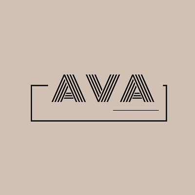 ava branding graphic design logo