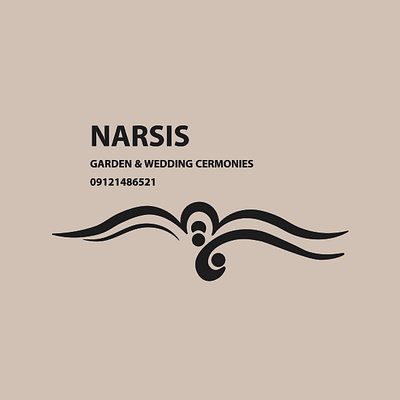 Narsis Wedding ceremonies branding graphic design logo