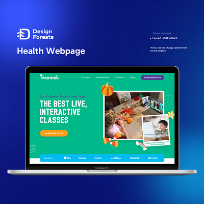 Health Web Design