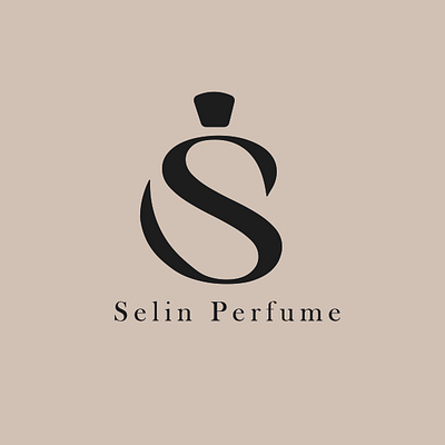 Selin Perfume 3d branding graphic design logo