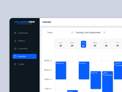 Calendar Design admin dashboard admin tool kit calendar dashboard design calendar design calendar view dashboard management dashboard team management design time manager ui dashboard design ux deign