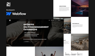 Webflow Website Design's UI/UX design revamp ui website design