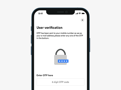 OTP Verification code otp otp verification user verification