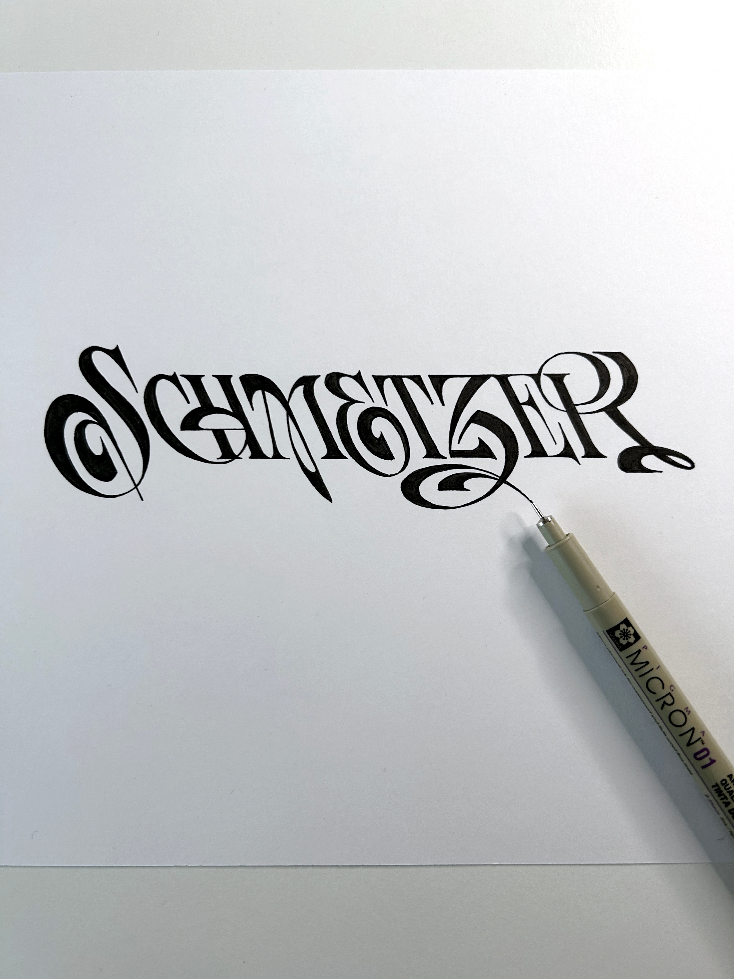 Schmetzer 2 drawn hand handlettering lettering schmetzer typography