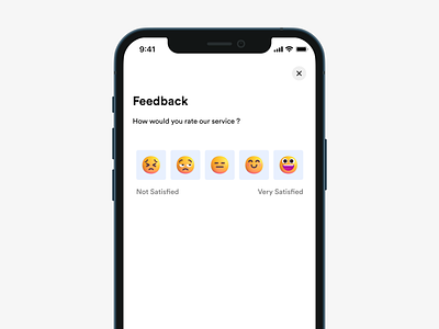 Feedbacks with emoji emoji feedback not satisfied rating satisfied