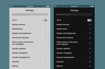 07 Settings dailyui figma settings ui uxui wireframimg