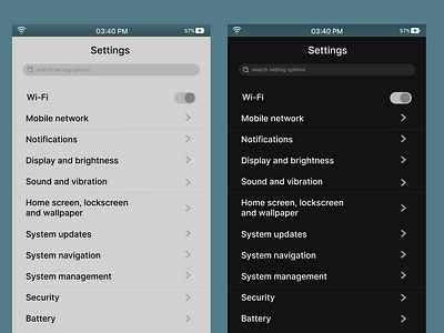 07 Settings dailyui figma settings ui uxui wireframimg