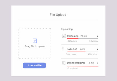 FILE UPLOAD dailyui