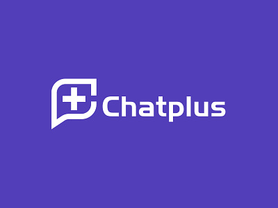 CHATPLUS LOGO chat graphic design illustration logo minimal simplelogo