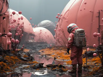 All gone art illustration midjourney