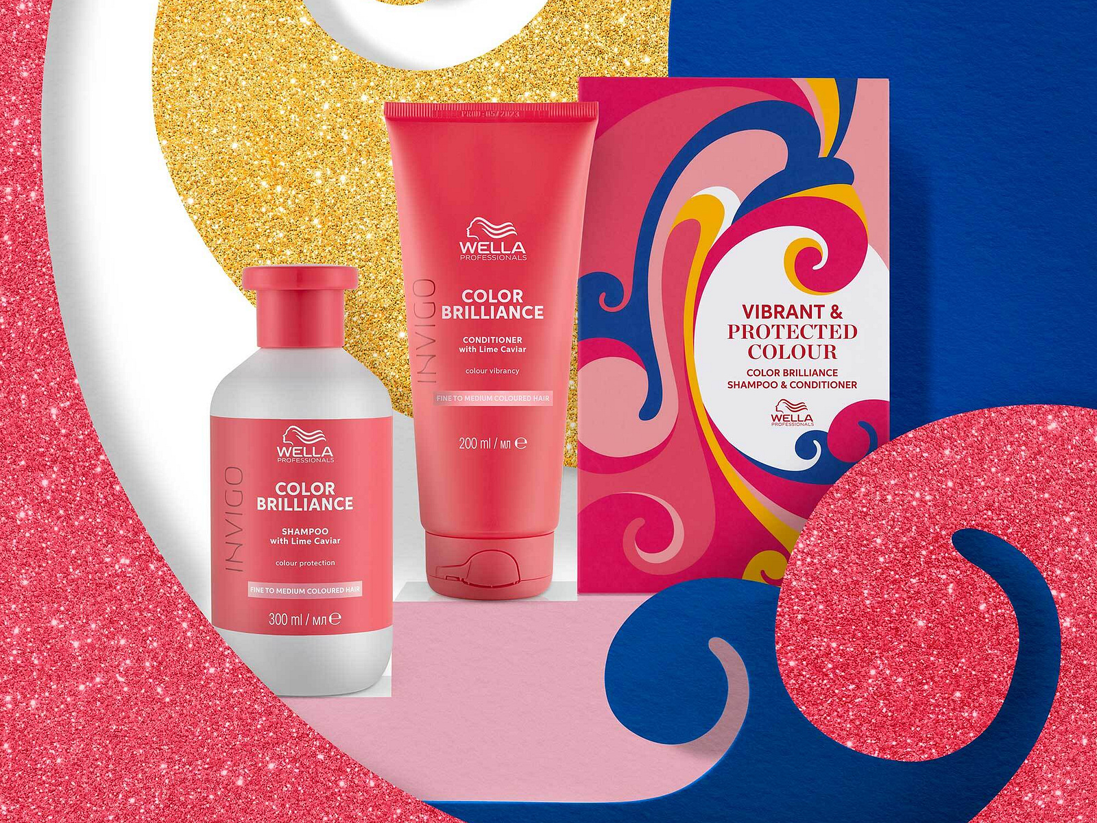 Wella Gift Sets X Laura Greenan by IllustrationX & AnimationX on Dribbble