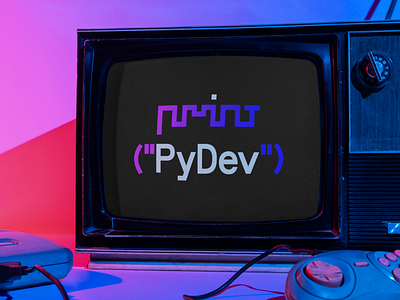 Logo Python developer branding developer graphic design it logo python