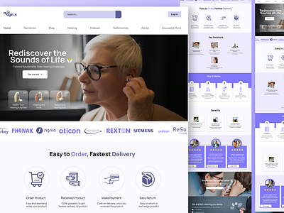 Elder Hearing Problem Solving Landing page agesenior appecommerce buying commerce appe commerceproduct design web designecommerce e commerce design e commerce shop e commerce store e commerce web e commerce website elderstore pageonline shope shopecommerce shoppingold shoppingonline store website