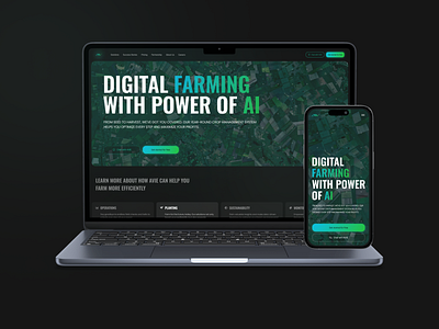 Avie - AI-powered Agribusiness Management Assistant ai crops digital farming farming logo sales funnel ui ux website