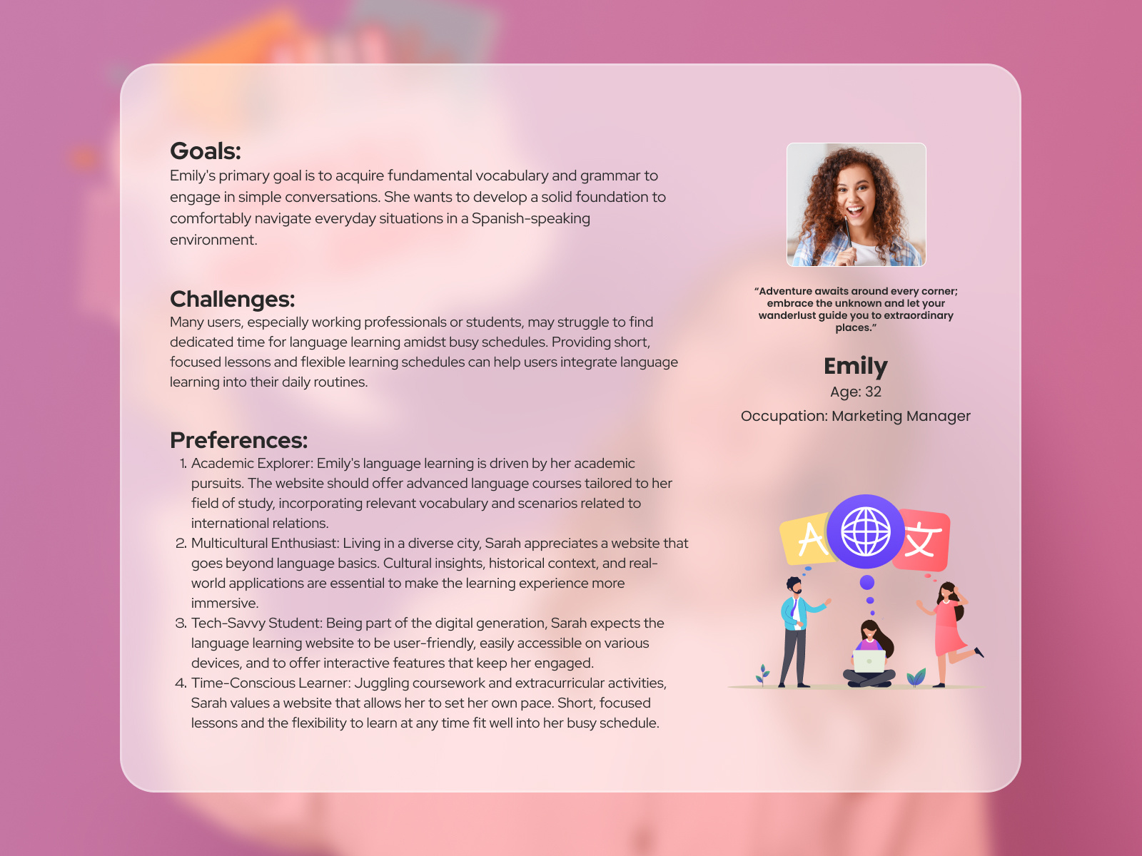Language Learning Mobile App UI Design by Samsun Nahar | Product ...