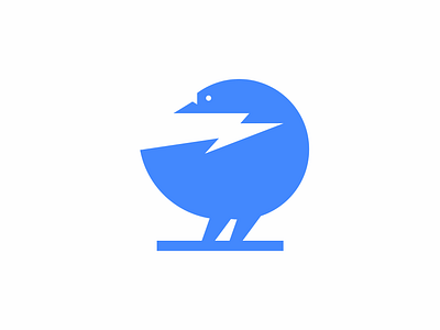 bird electric bird brand branding design electric graphic design logo