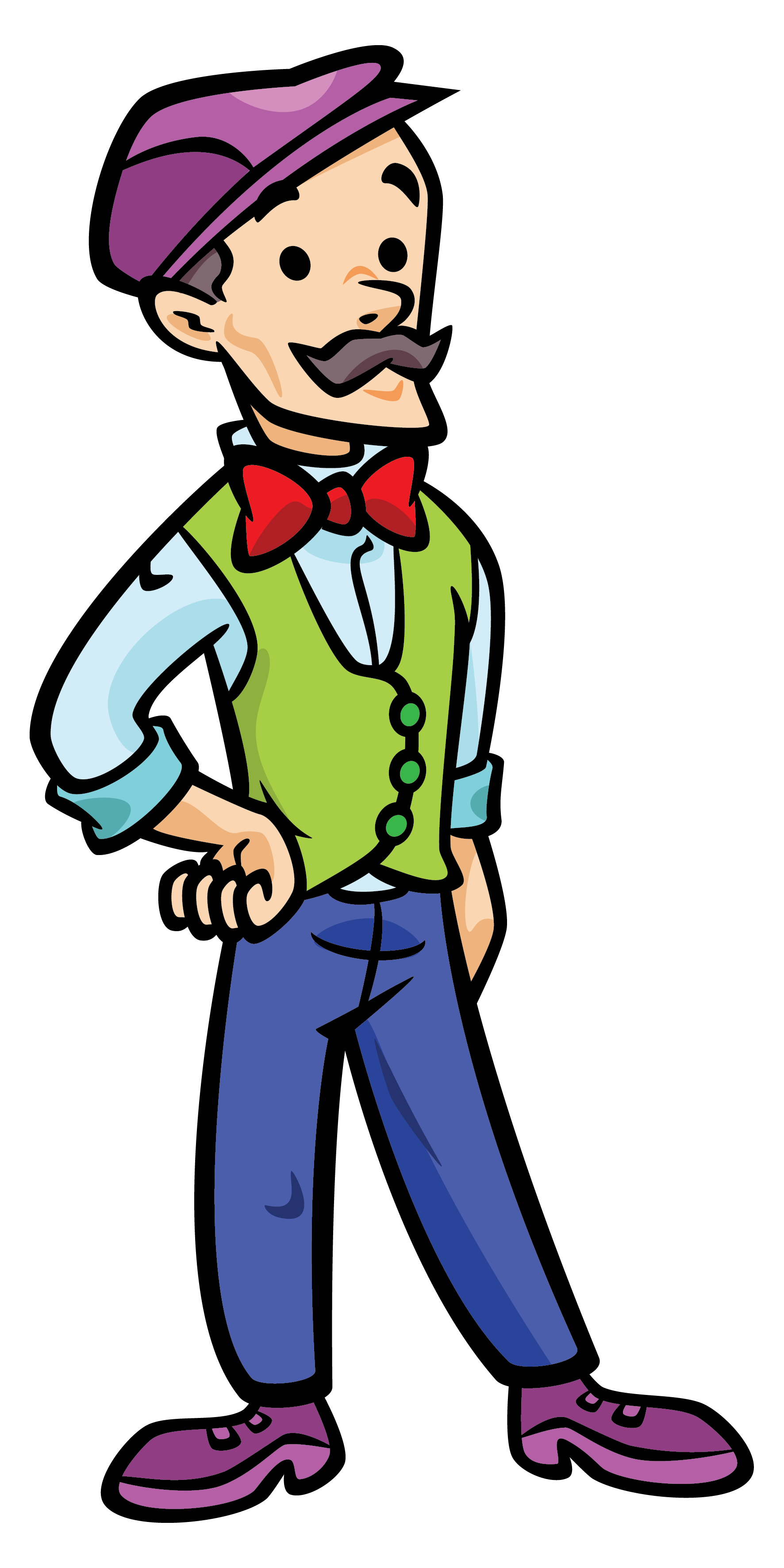 pressman cartoon characterdesign illustration job people vector