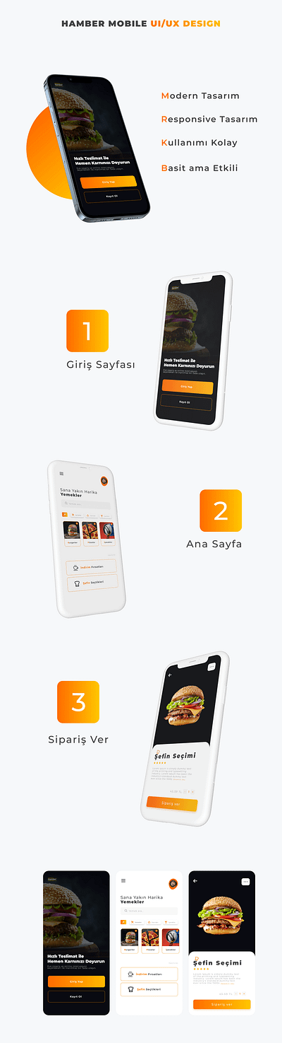 Hamber Mobile App UI/UX Design 2023 design graphic design mobile ui ux web design