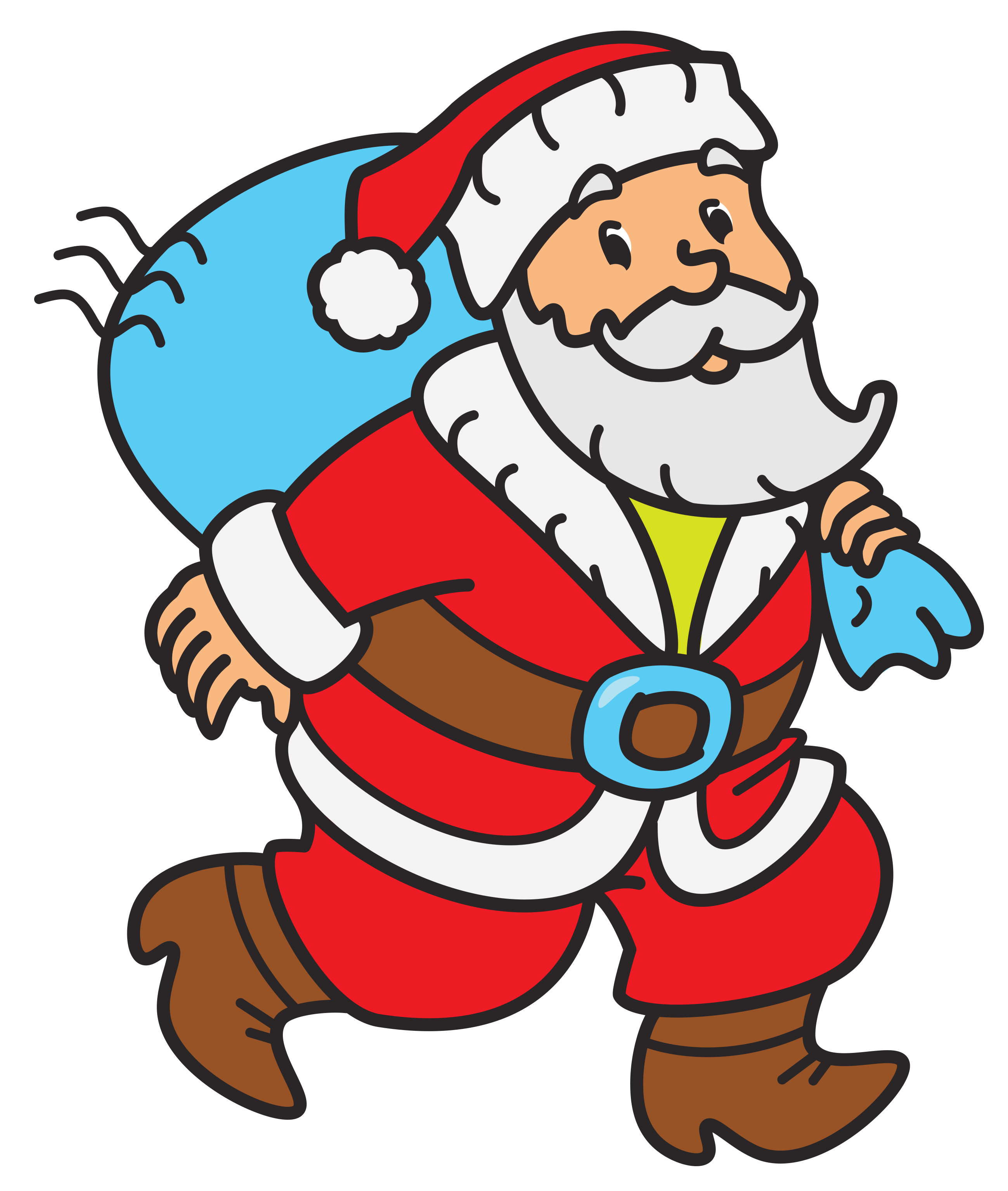 santa claus cartoon characterdesign christmas holiday illustration santa santaclaus vector xmas
