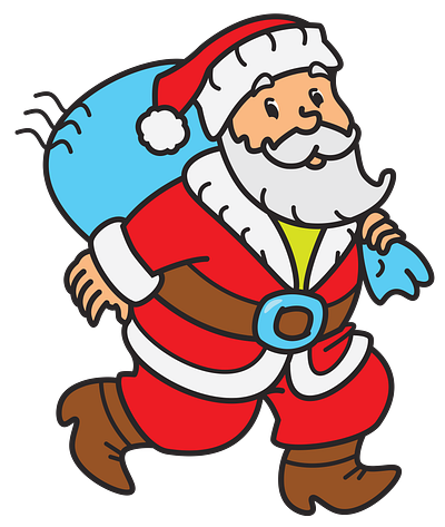 santa claus cartoon characterdesign christmas holiday illustration santa santaclaus vector xmas