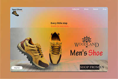 shoes web home page.