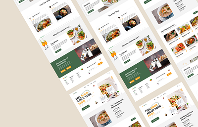 Foodland app branding design graphic design illustration logo typography ui ux vector