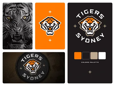 TIGERS SYDNEY concept | Sports logo | Brand Identity design esports identity logo mascot sport sydney team tiger tigers