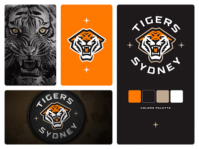 TIGERS SYDNEY concept | Sports logo | Brand Identity design esports identity logo mascot sport sydney team tiger tigers