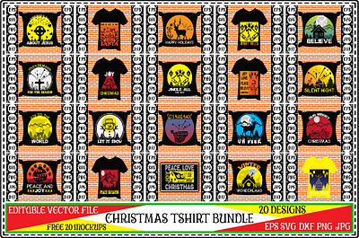 Christmas tshirt bundle 7 christmas tshirt bundle
