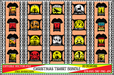 Christmas tshirt bundle 8 christmas tshirt bundle