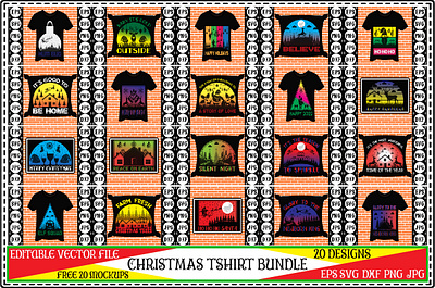 Christmas tshirt bundle 9 christmas tshirt bundle