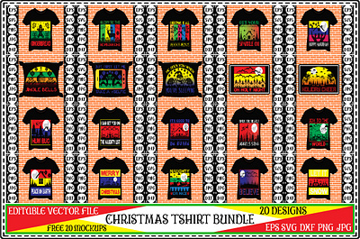 Christmas tshirt bundle 10 christmas tshirt bundle