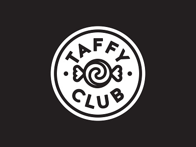 Taffy Club (2022) club gourmet line line art logo salt sweet taffy water