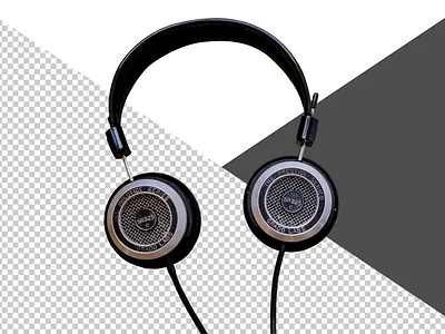 Background removal & clipping path for headphone audio gear clipping path commercial photography graphic design headphones isolated object product photography studio short technology transparent background