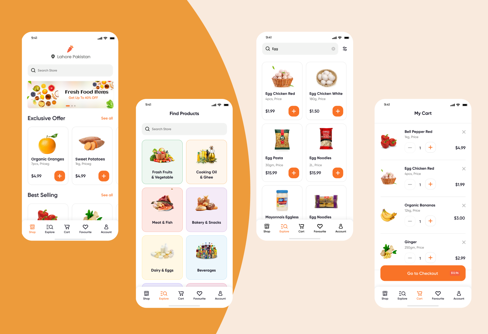 Fresh Pick App by Adeel khalid on Dribbble