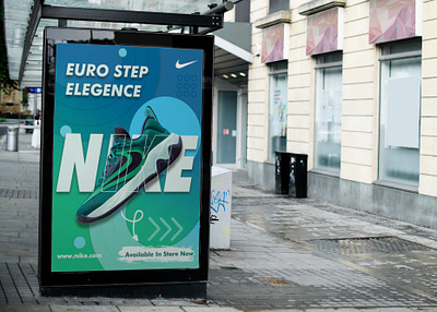 Nike New Product Poster branding graphic design photoshop poster