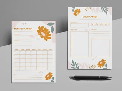 My Life Planner Design Template monthly