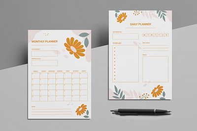 My Life Planner Design Template monthly