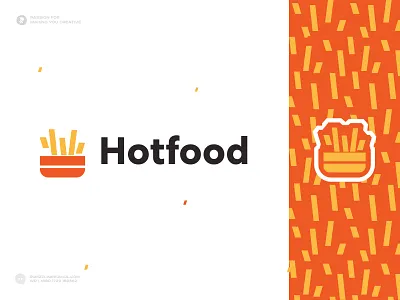 Restaurant Logo, Food Delivery, Logo, Hot Food best logo designer branding branding agency catering creative logo fast food logo food delivery logo graphic design healthy food hot food logo logo design modern logo maker minimal logo monogram negative space restaurant branding restaurant logo typography woncraft