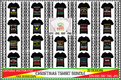 Christmas tshirt bundle 12 christmas tshirt bundle