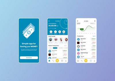 Money Saving App app figma mobile mobile app money saving app ui user experience user interface ux