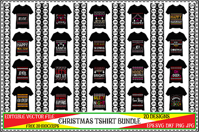 Christmas tshirt bundle 15 christmas tshirt bundle