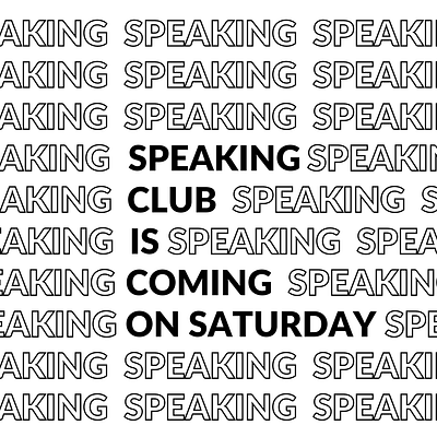 Speaking Club