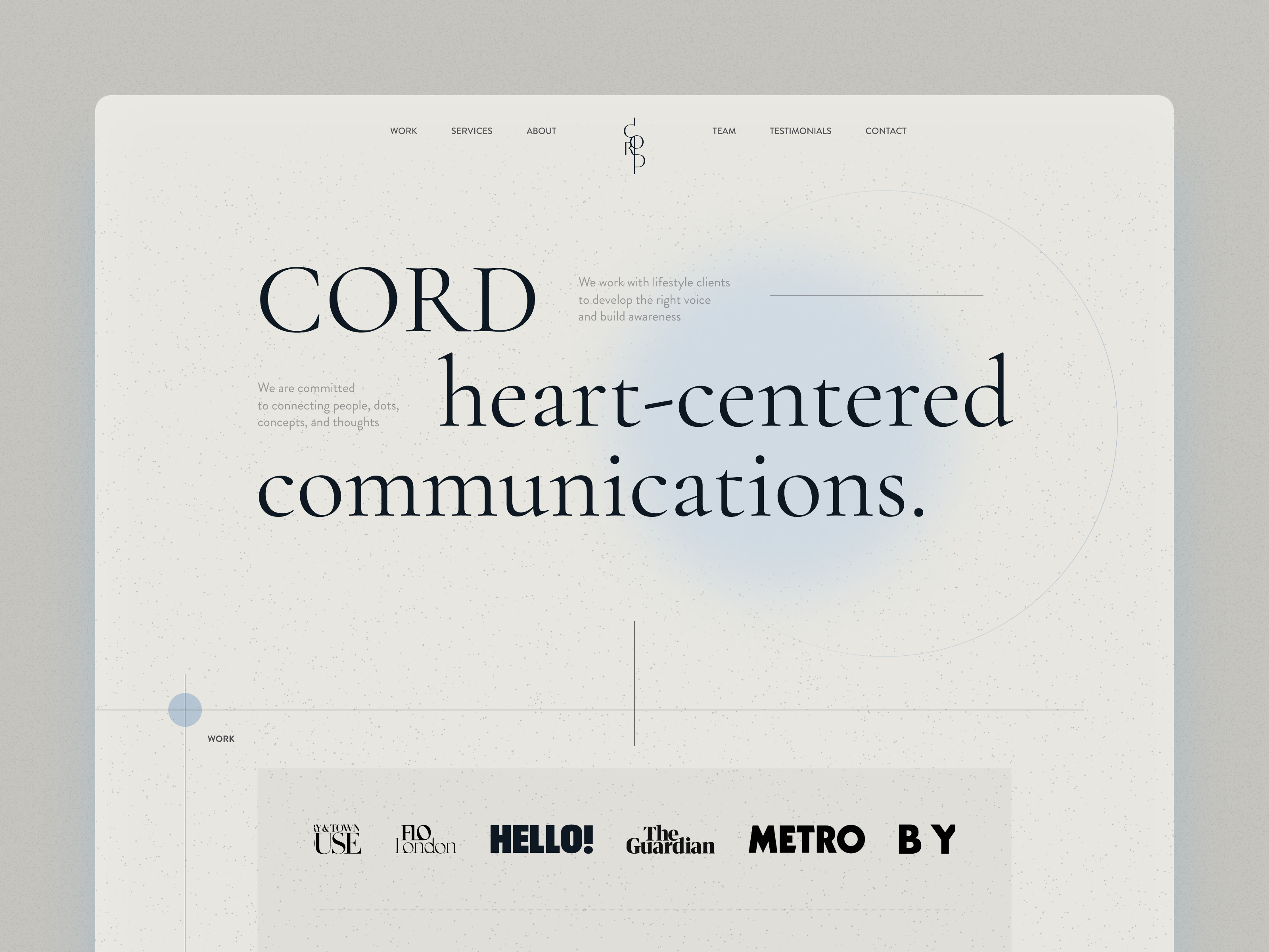 cord comms by Kasia Kru on Dribbble