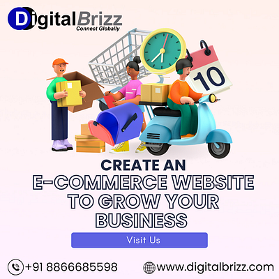 Top Ecommerce Website Development company - DigitalBrizz best digital marketing agency best it company best seo agency digitalbrizz india rajkot