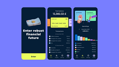 Concept for mobile bank application app bank banking mobile