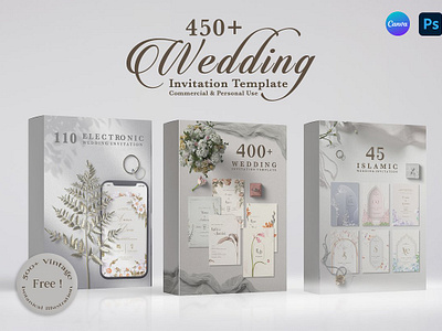 Wedding-related design templates