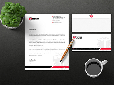 Letterhead and Envelope letterhead design