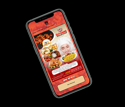 Food Ordering App animation branding graphic design ui